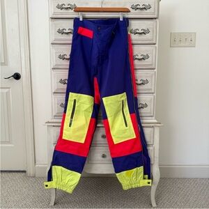 FERA Ski Snow Vintage Bright Color Pants